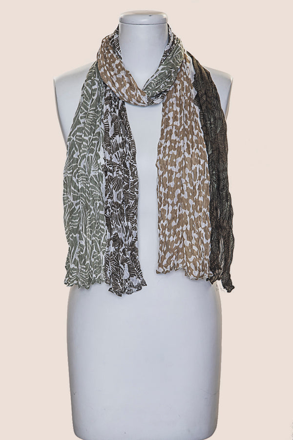 Degrade Patch Scarf